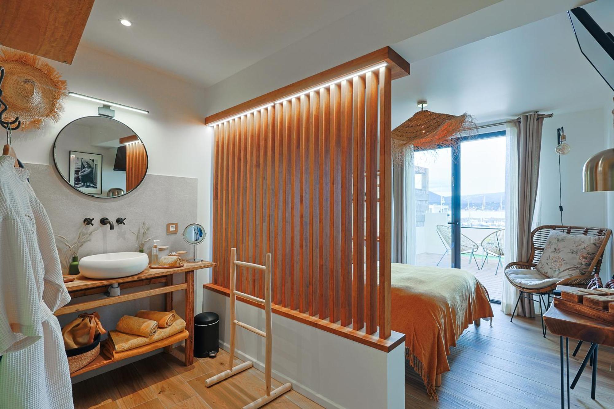 Chambre D'Hote Luxe Vue Mer Boheme Le Pradet Εξωτερικό φωτογραφία